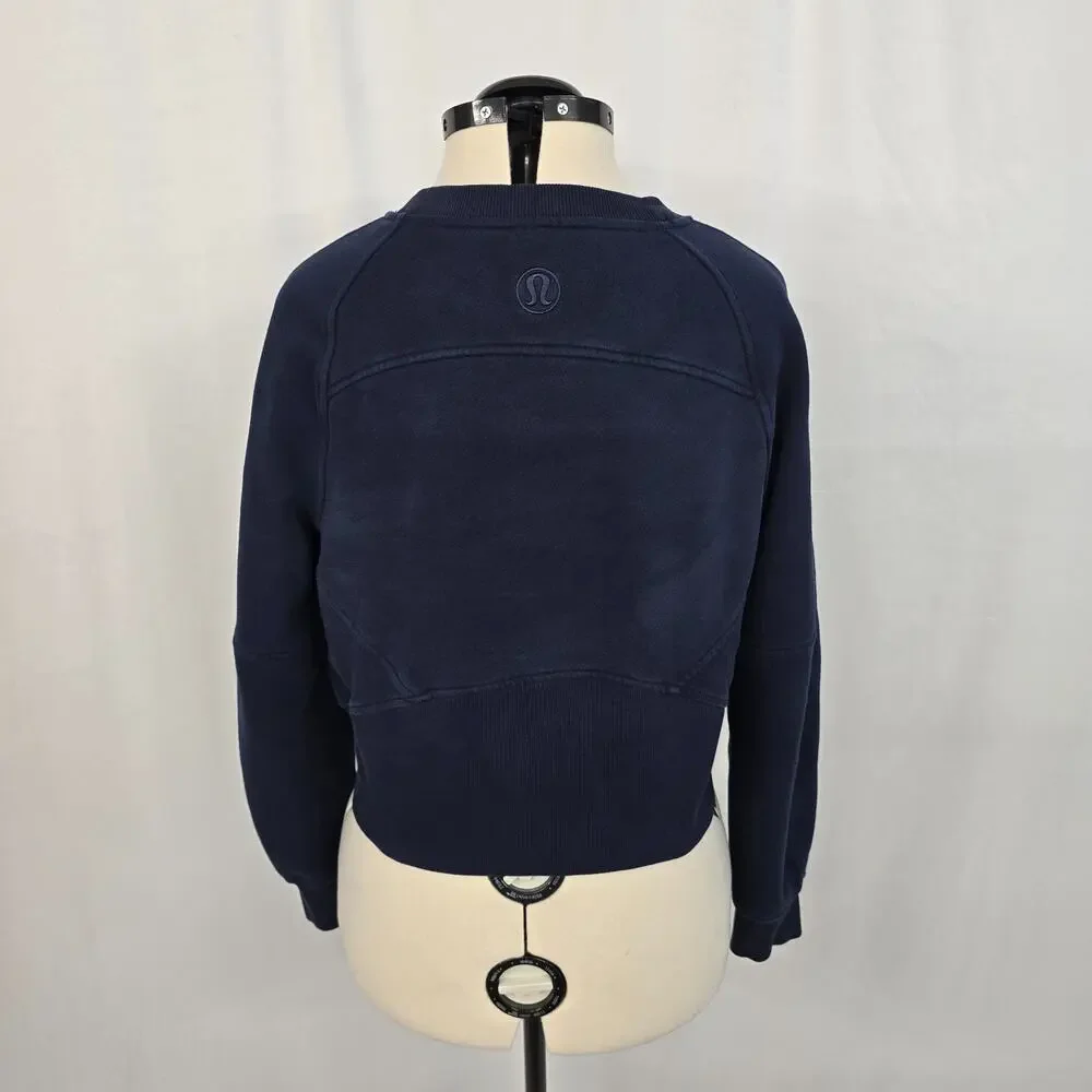 Lululemon Scuba Oversized Pullover Women's M / L Navy Blue - Picture 11 of 12